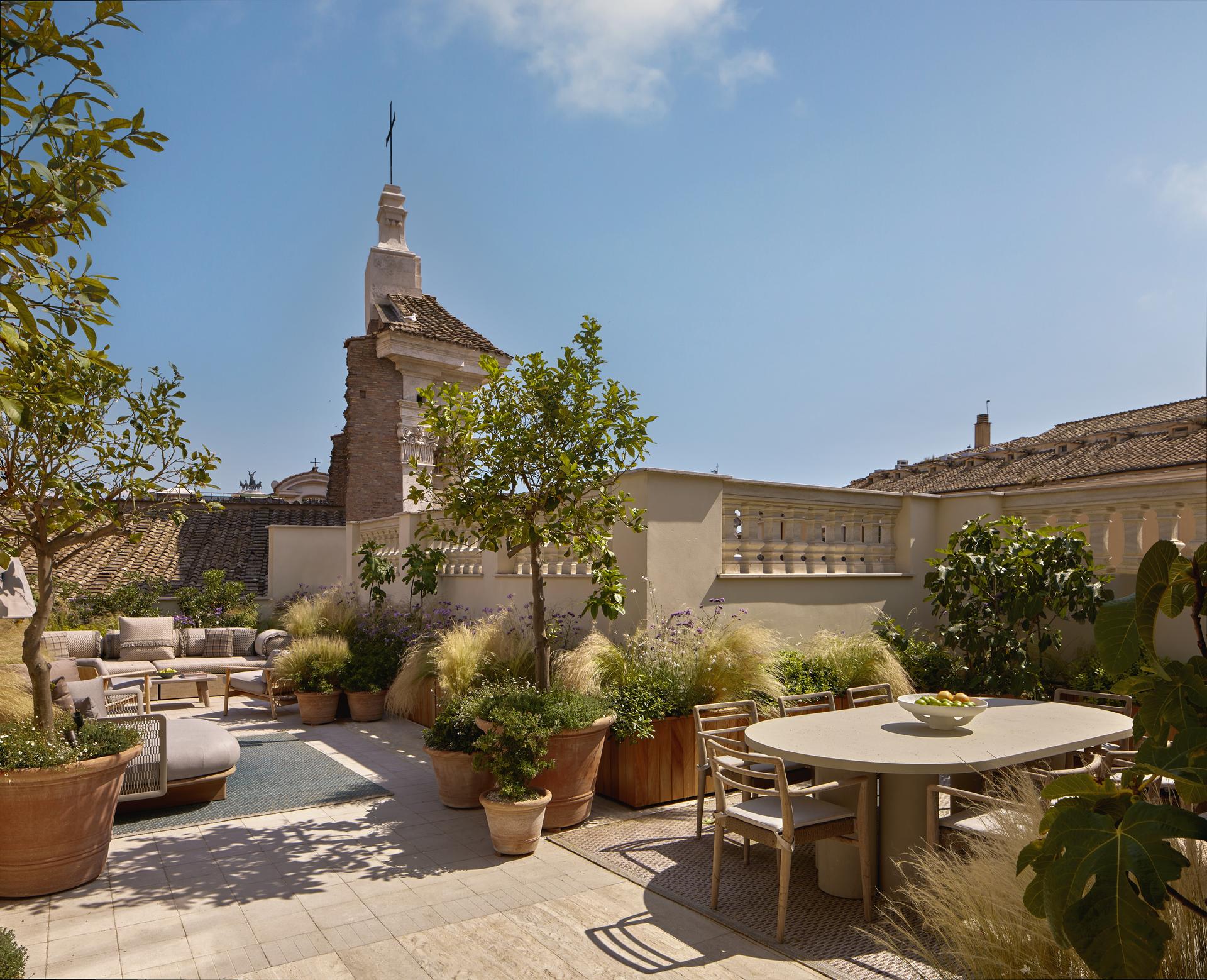 Lata Suite_terrace_4_Warli rugs_Levante and Khali_ph John Athimaritis